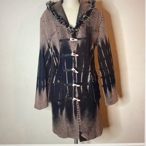 Parma Tie Dye Hooded Jacket M